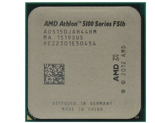 Процессор AMD Athlon 5150 (AD5150J) 1.6 GHz/4core/SVGA RADEON R3/ 2 Mb/25W Socket AM1