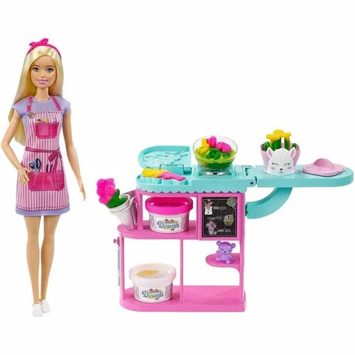 Barbie® Кукла Барби Флорист с цветочным магазином