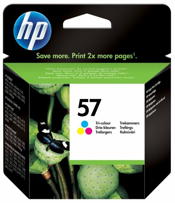 Картридж струйный HP №57 C6657AE/AN, Tri-Colour