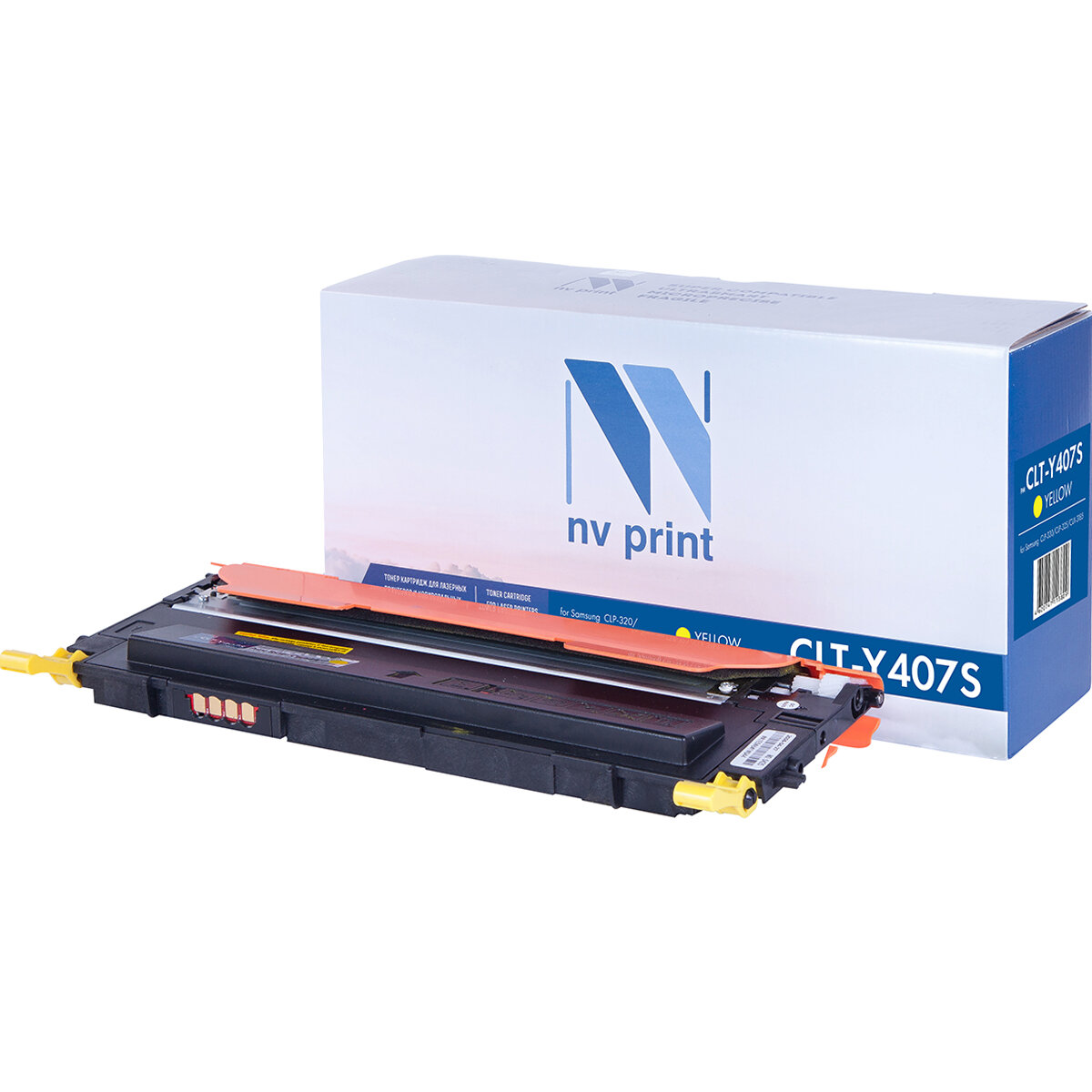 NV Print Картридж NVP совместимый NV-CLT-Y407S Yellow