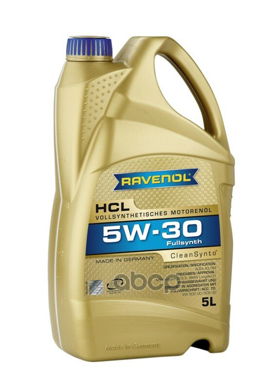 Масло Ravenol Hcl 5w-30 (5л) Ravenol арт. 4014835722958