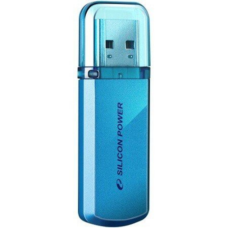 Флешка Silicon Power 8Gb Helios 101 SP008GBUF2101V1B USB2.0 синий SP008GBUF2101V1B