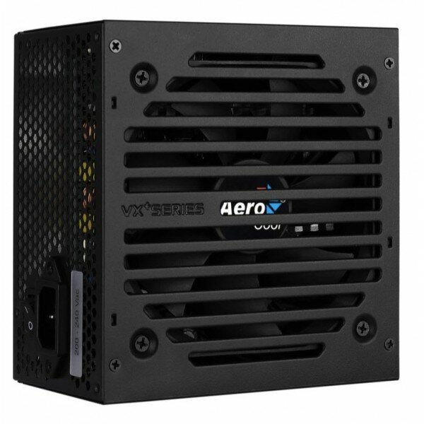 Блок питания Aerocool 750W Retail VX PLUS 750 RGB  подсветка ATXv2.3 Haswell fan 12cm 500mm cable power cord PCIe 6+2P x2 SATA x6 PATA x3 FDD (VX PLUS 750 RGB)