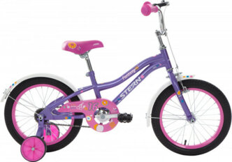 Stern Велосипед для девочек Stern Fantasy 16" (фиолетовый/розовый)