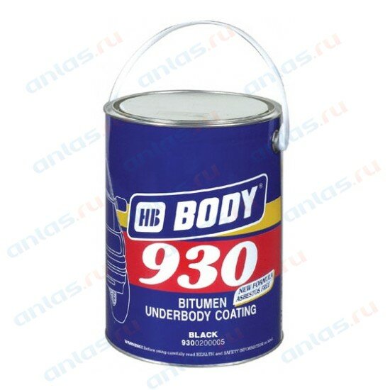 Антикор Body 930 черный 1 кг