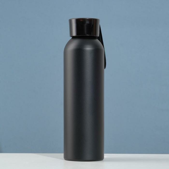 Бутылка для воды 500 мл, алюминий, 8.3х24 см - фотография № 1