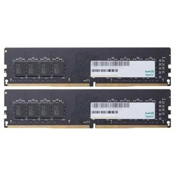 Память Apacer 32GB DDR4 2666MHz UDIMM (PC4-25600) CL19 1.2V (Retail) 2048x8 (AU32GGB26CRBBGH/EL.32G2V.PRH)