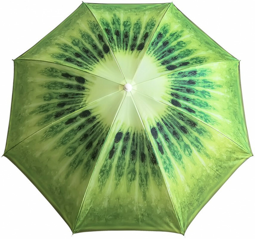 Зонт пляжный регулируемый Киви 180 см - фотография № 1