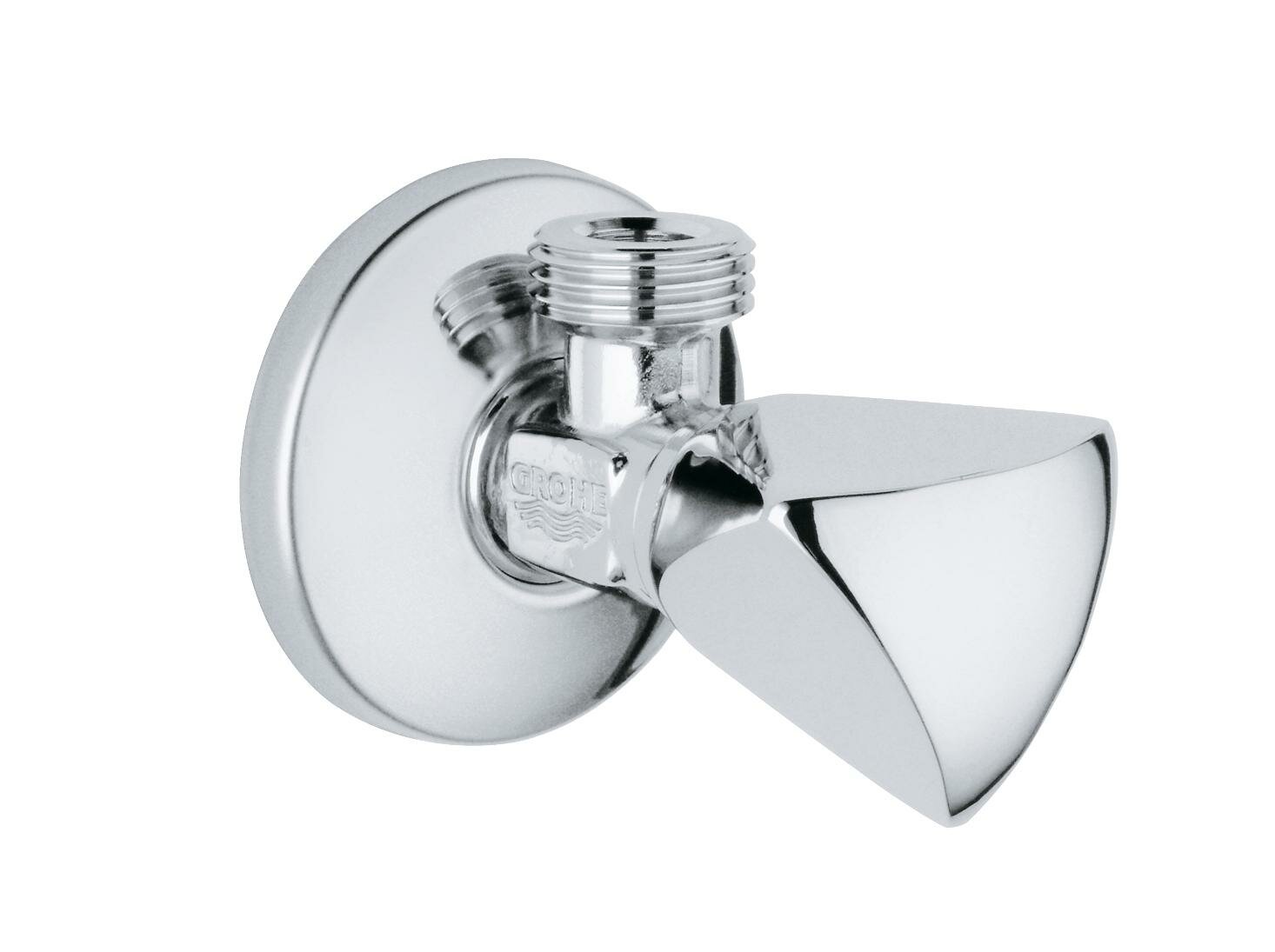 Вентиль угловой GROHE 1/2″-1/2″ для подключения смесителей, хром (22940000)