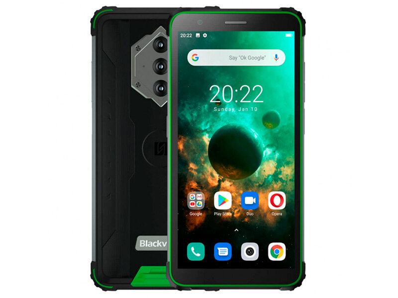 Сотовый телефон Blackview BV6600 4/64Gb Black-Green