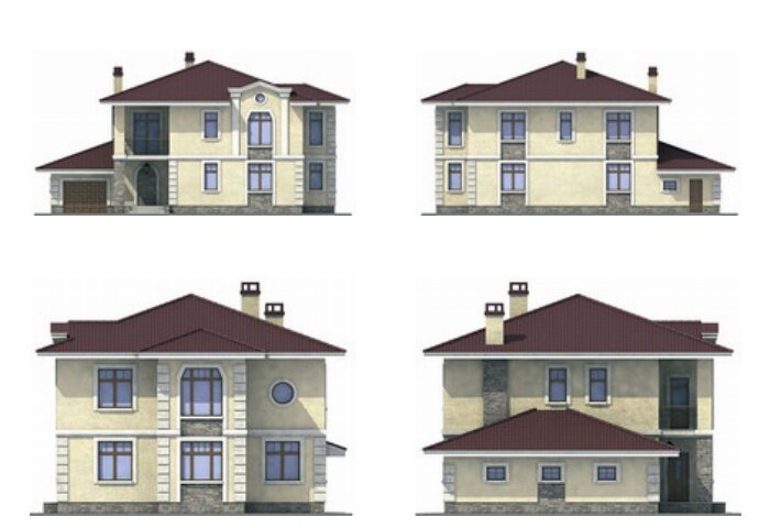 Проект дома Plans-71-23 (238 кв.м, кирпич) - фотография № 2