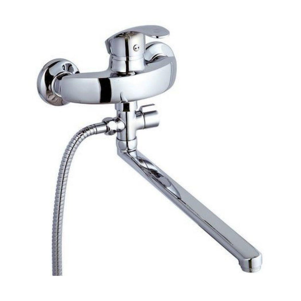 фото Смеситель для ванны Fauzt 814- B115, однорычажный, хром