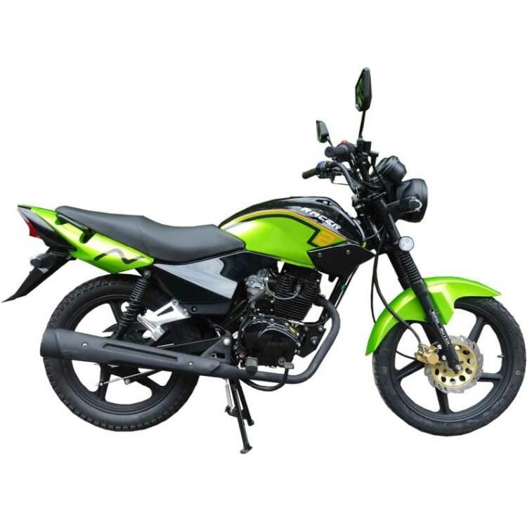 Мотоцикл Racer Tiger 4-х такт. 150.0 куб. см. 10.2 л. с. макс. 95 км. ч. (Зелёный) RR150-23-GREEN