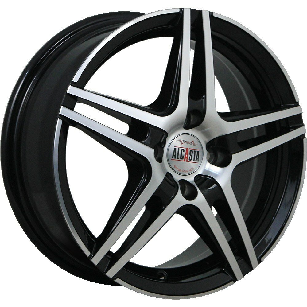 Колесный диск alcasta m54 6x15/4x100 et48 d54.1 bkf