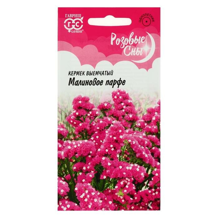 Семена цветов Лимониум "Малиновое парфе" серия Розовые сны 005 г (5 шт)