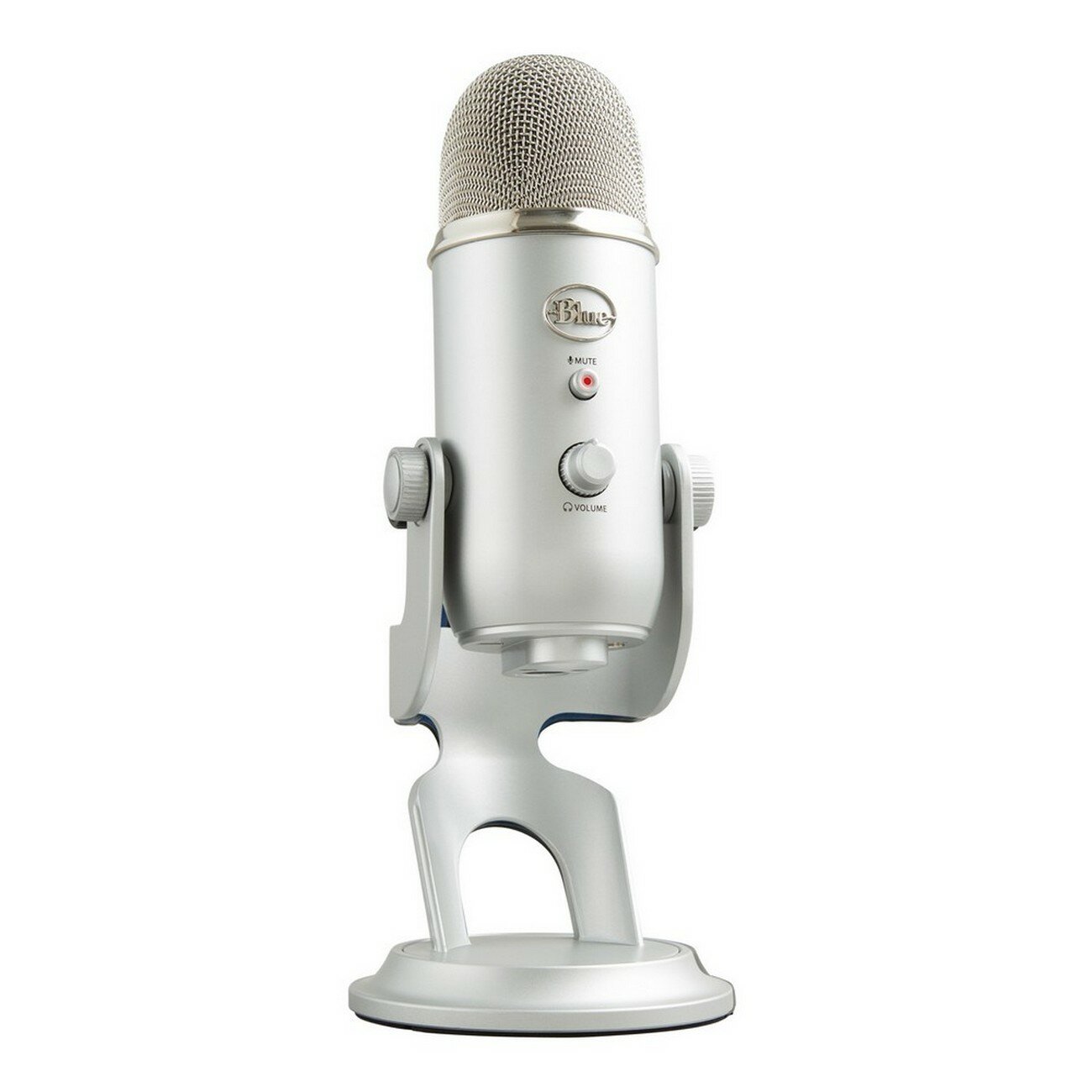 Игровой микрофон для компьютера Blue Yeti Silver (988-000238)