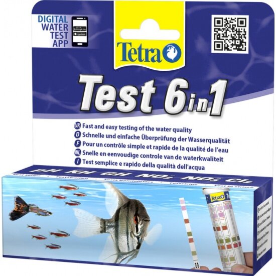 Tetra Test 6в1 тесты для аквариумной воды (набор)