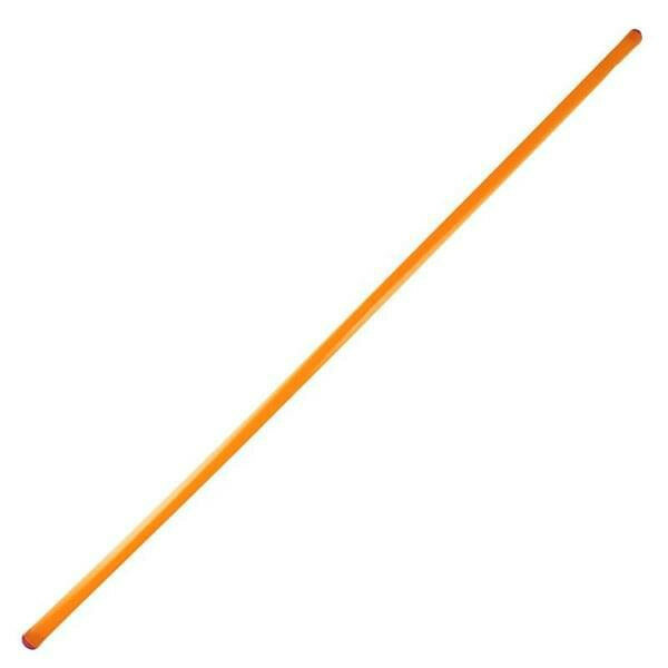 Штанга для конуса (Кт) арт.MR-S120 длина 120 см диаметр 2.4 см жесткий пластик оранжевый (1107278)