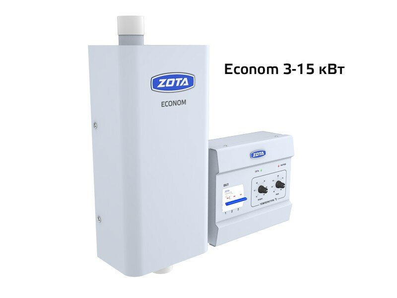 Электрический котел ZOTA 75 Econom 7.5 кВт одноконтурный