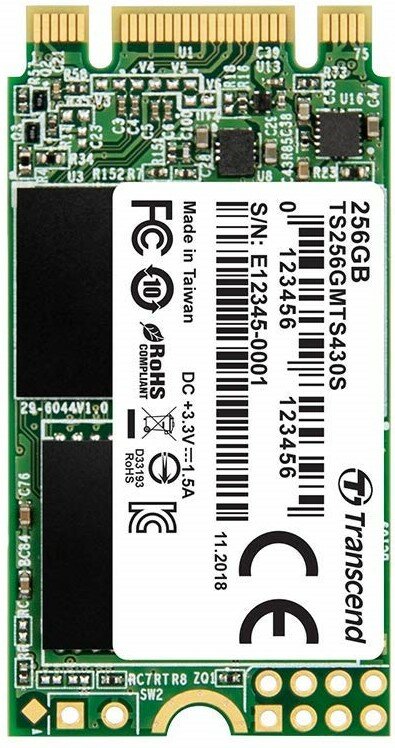 Накопитель SSD M.2 2242 Transcend TS256GMTS430S