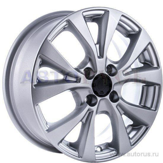 Диск литой r15 6j 4x100/54.1 et48 кик кс685 (15_solaris fl) сильвер 64281