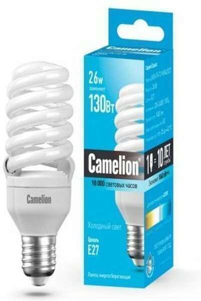 Лампа Camelion LH26-FS-T2-M/842/E27 MINI