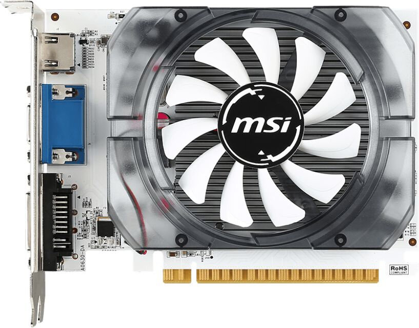 MSI Видеокарта PCIE16 GT730 2GB DDR3 N730-2GD3V3 MSI