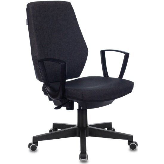 Кресло офисное бюрократ CH-545 серый 38-417 крестовина пластик