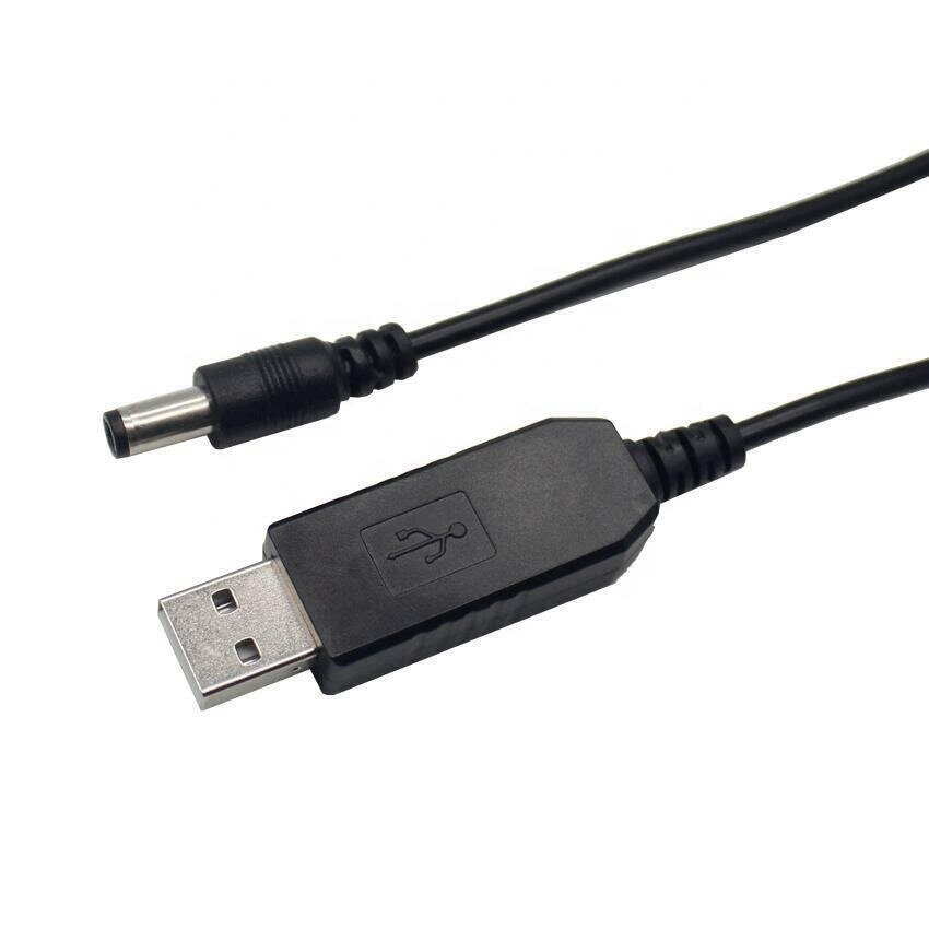 Конвертер адаптер (блок питания) с USB 5V на 12V 250 мА (для зарядки шуруповёртов, пылесосов)