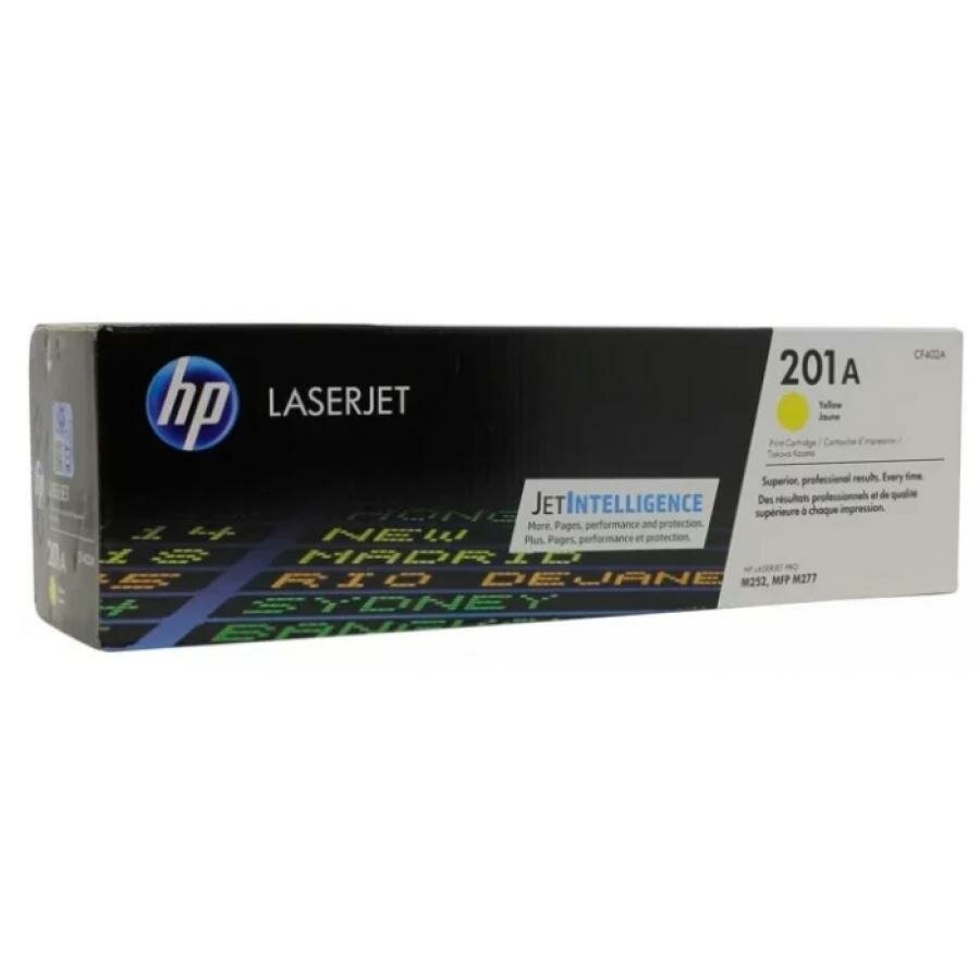 Картридж HP CF402A для HP CLJ Pro M252/M277, желтый