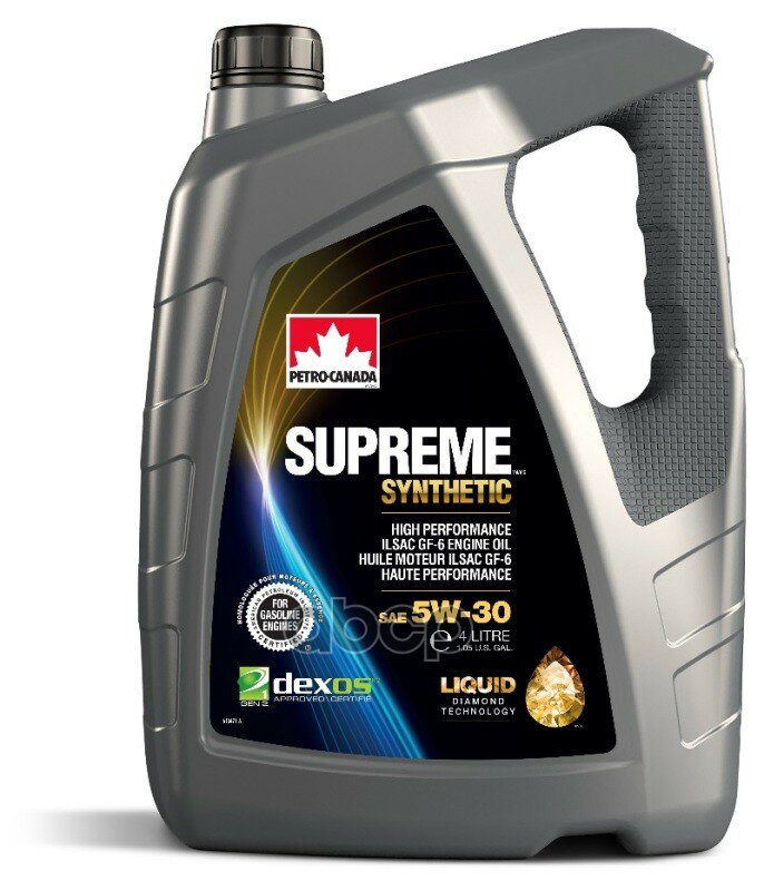 PETRO-CANADA Масло Моторное Supreme Synthetic 5w-30 4 Л
