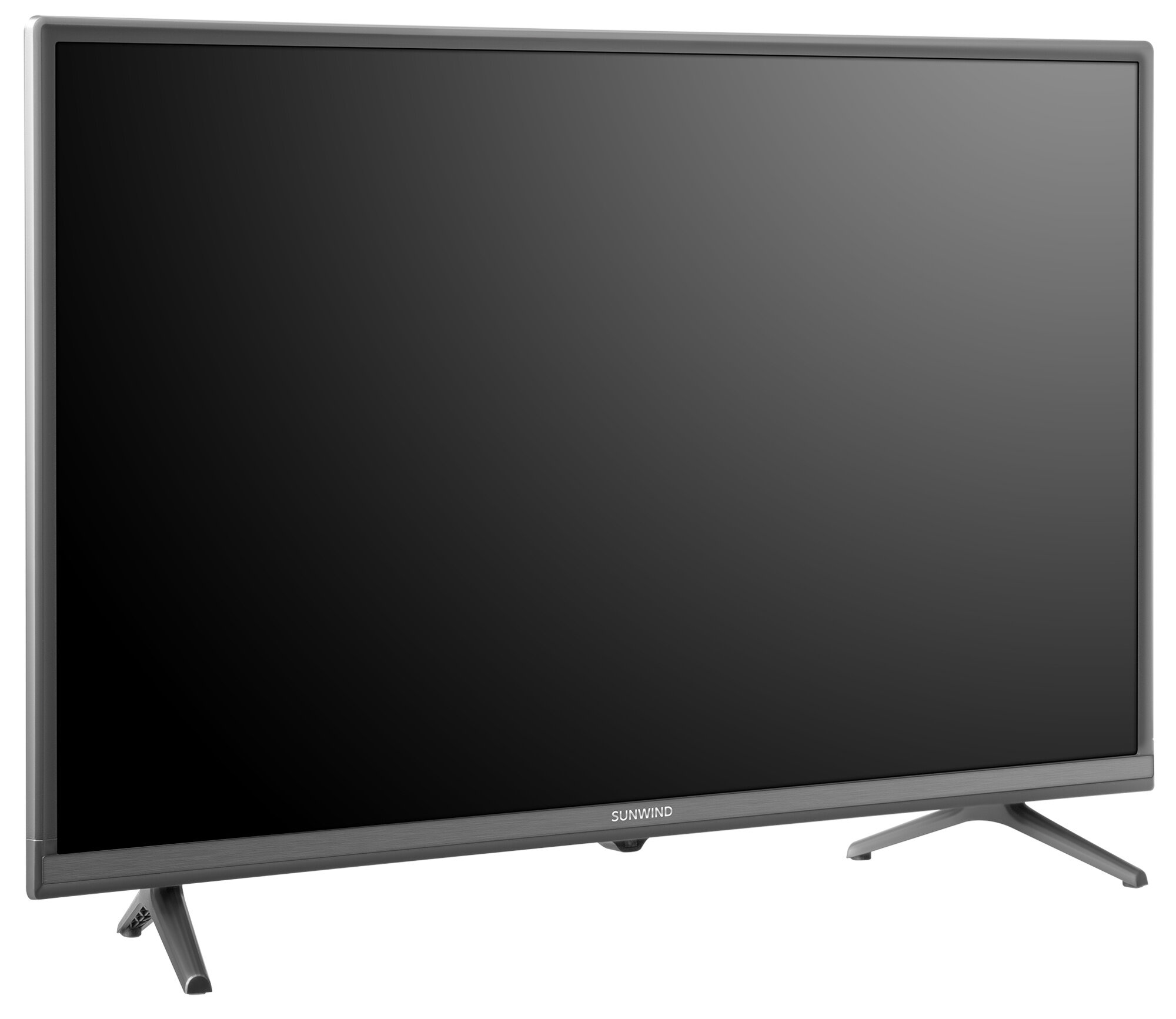 Телевизор SUNWIND SUN-LED32S12, Смарт ТВ, 32", HD READY, стальной