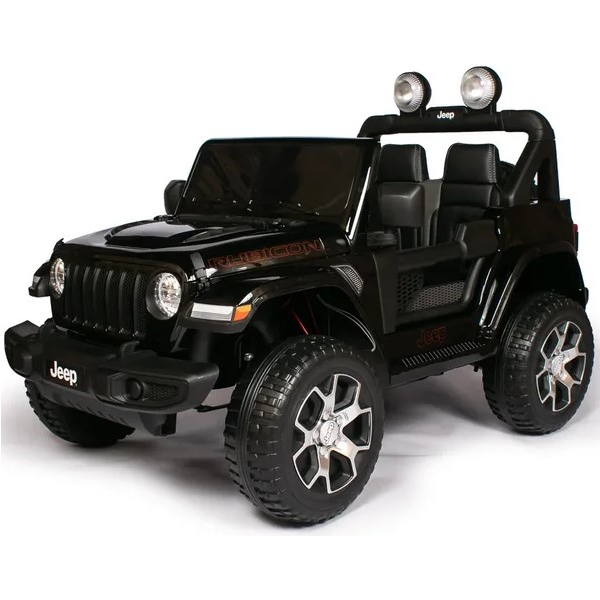 Электромобиль Toyland Jeep Rubicon 4WD (Черный)
