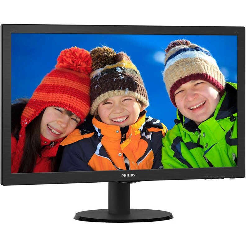 Монитор Philips 22" 223V5LHSB2 1920x1080 TN WLED 76Гц 5ms VGA HDMI