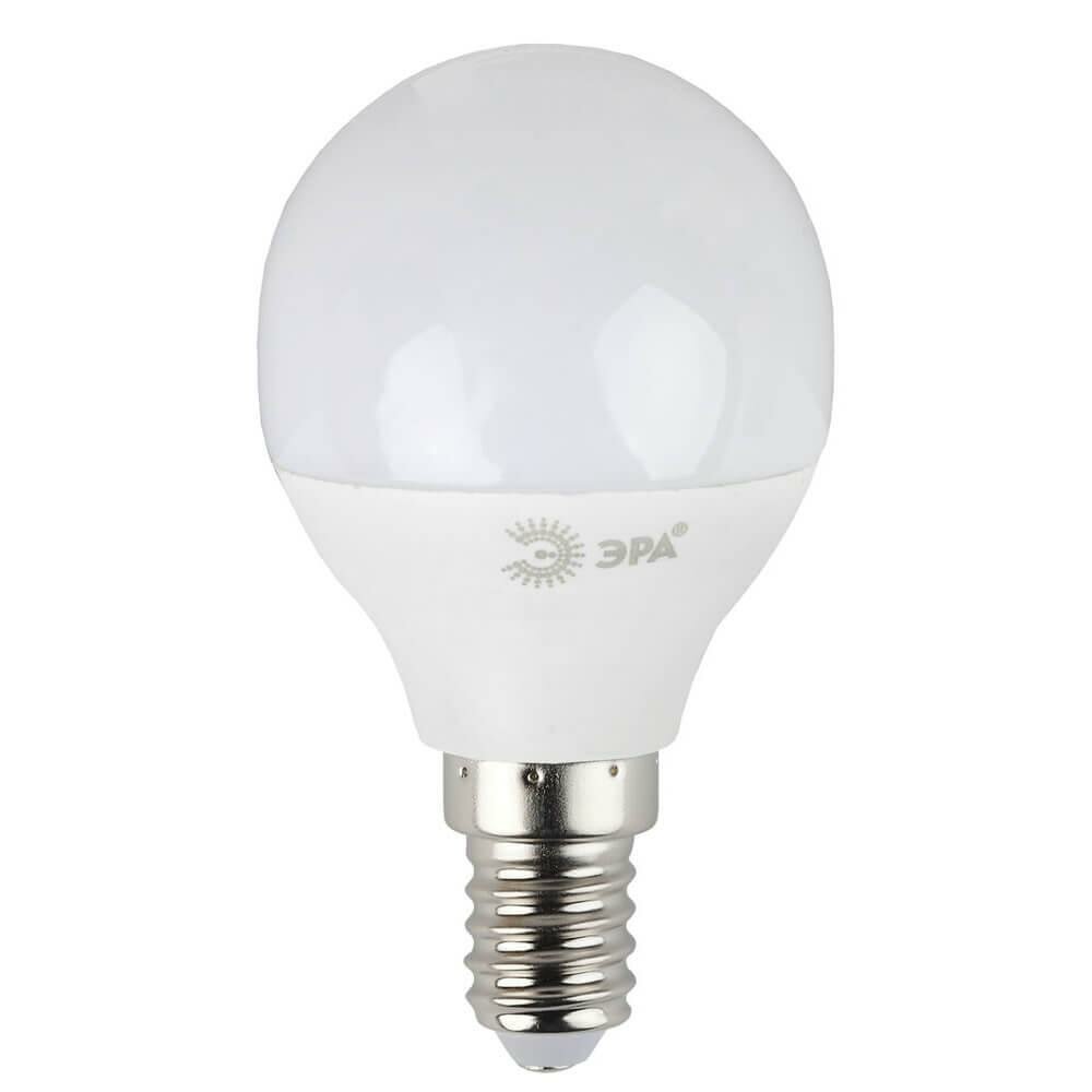 ЭРА Лампа светодиодная ЭРА E14 7W 2700K матовая LED P45-7W-827-E14 Б0020548