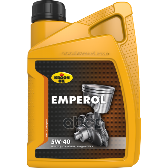 KROON OIL Kroon-Oil 5w40 Emperol (1 L)_ . .!(1l)5w40 Acea A3/B4-12, Api Sn/Cf, Vw 502.00