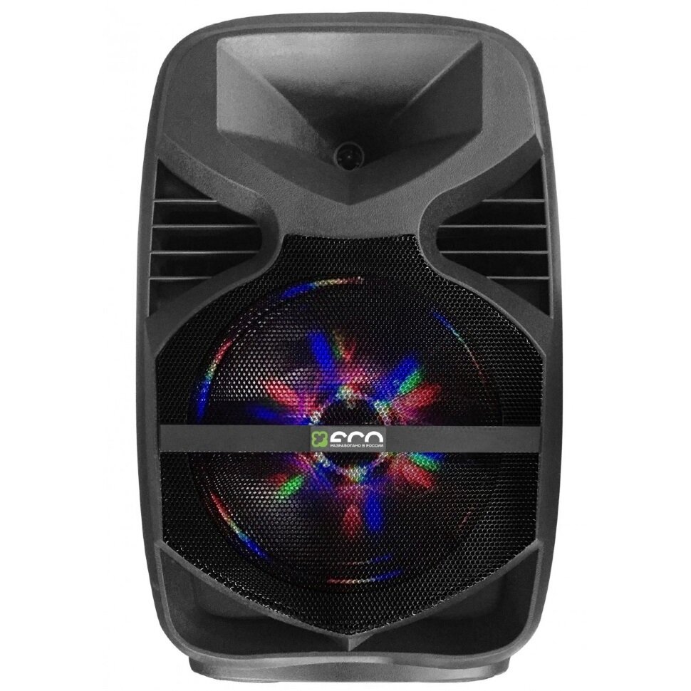 ECO DISCO BOX-12A MP3 (T) Активная акустическая система с MP3 плеером и светодиодной подстветкой. Мощность (RMS) - 250 Вт max - 500 Вт. Кофигурация: