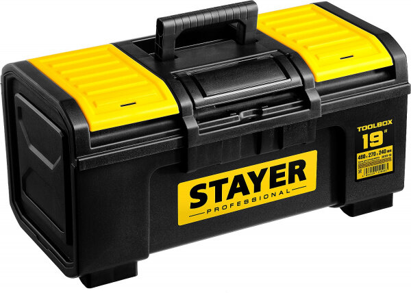 Ящик для инструмента "Toolbox-19" пластиковый, Stayer Professional 38167-19