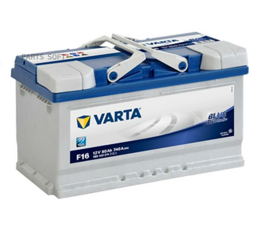 VARTA 580400074 Аккумуляторная батарея Blue Dynamic [12V 80Ah 740A B13]