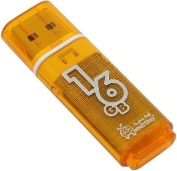 Флешка 16Gb Smartbuy SB16GBGS-Or .