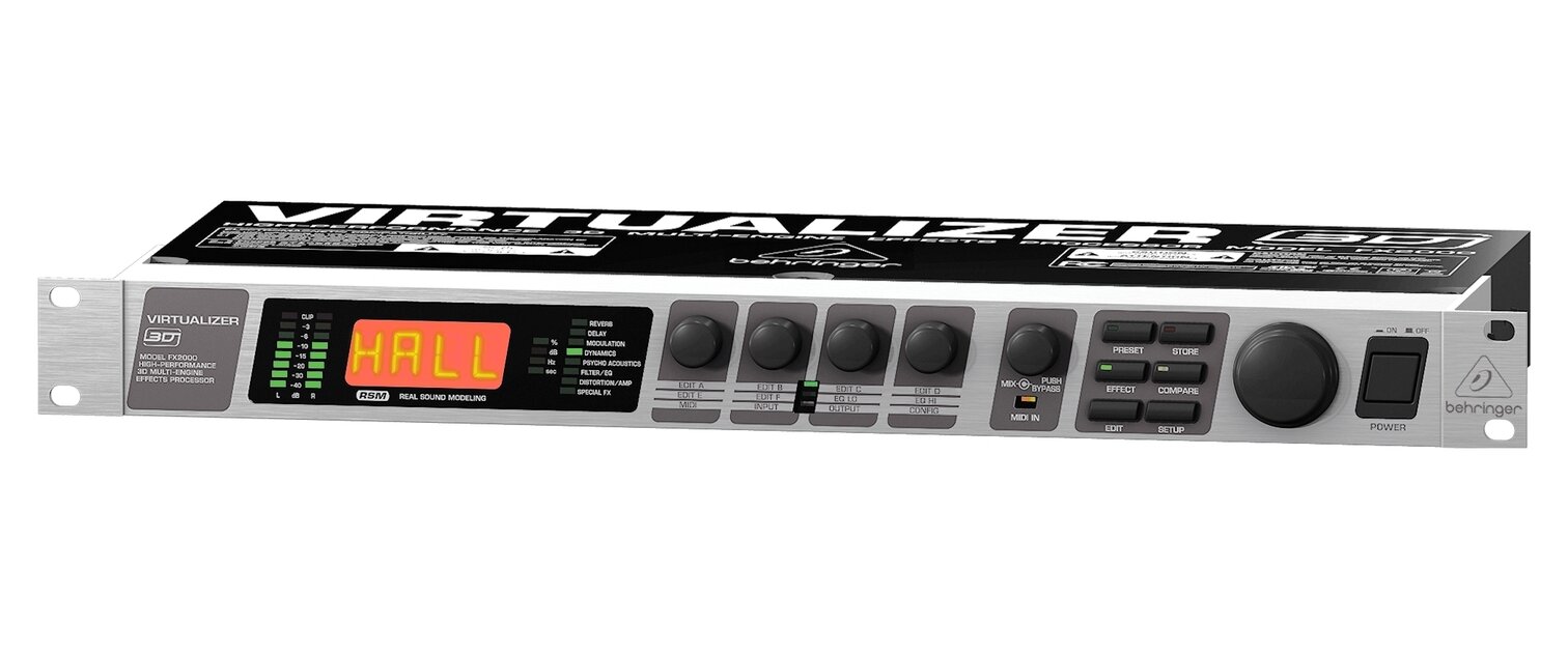 Behringer FX2000 Цифровой процессор эффектов