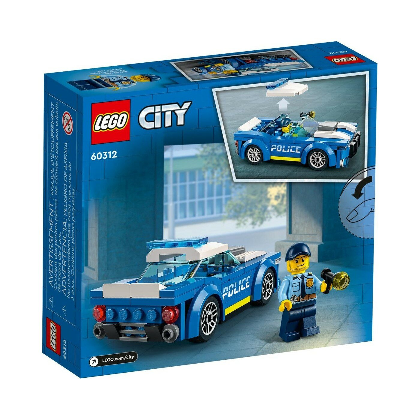 Конструктор LEGO City Полицейская машина 94 детали