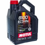 MOTUL Синтетическое масло 8100 ECO-lite 5W30 5л 108214 - изображение