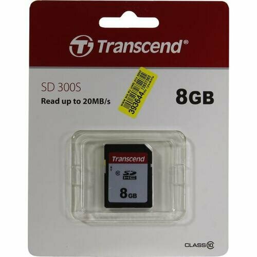 SD карта Transcend 300S TS8GSDC300S
