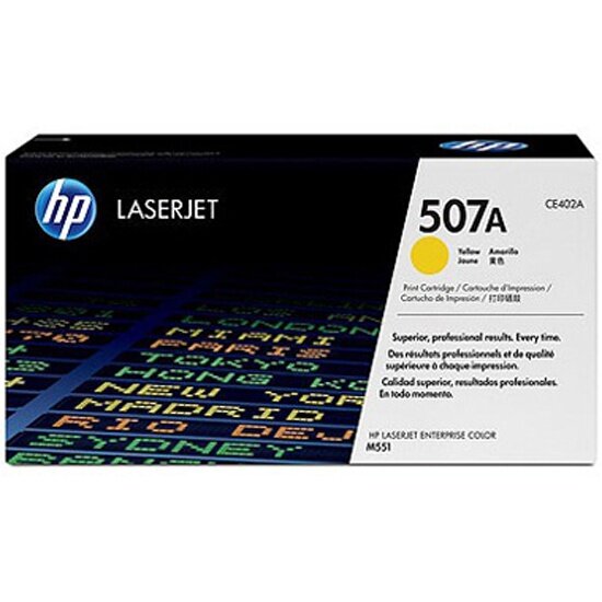 Картридж HP CE402A желтый 507A для Enterprise 500 color M551