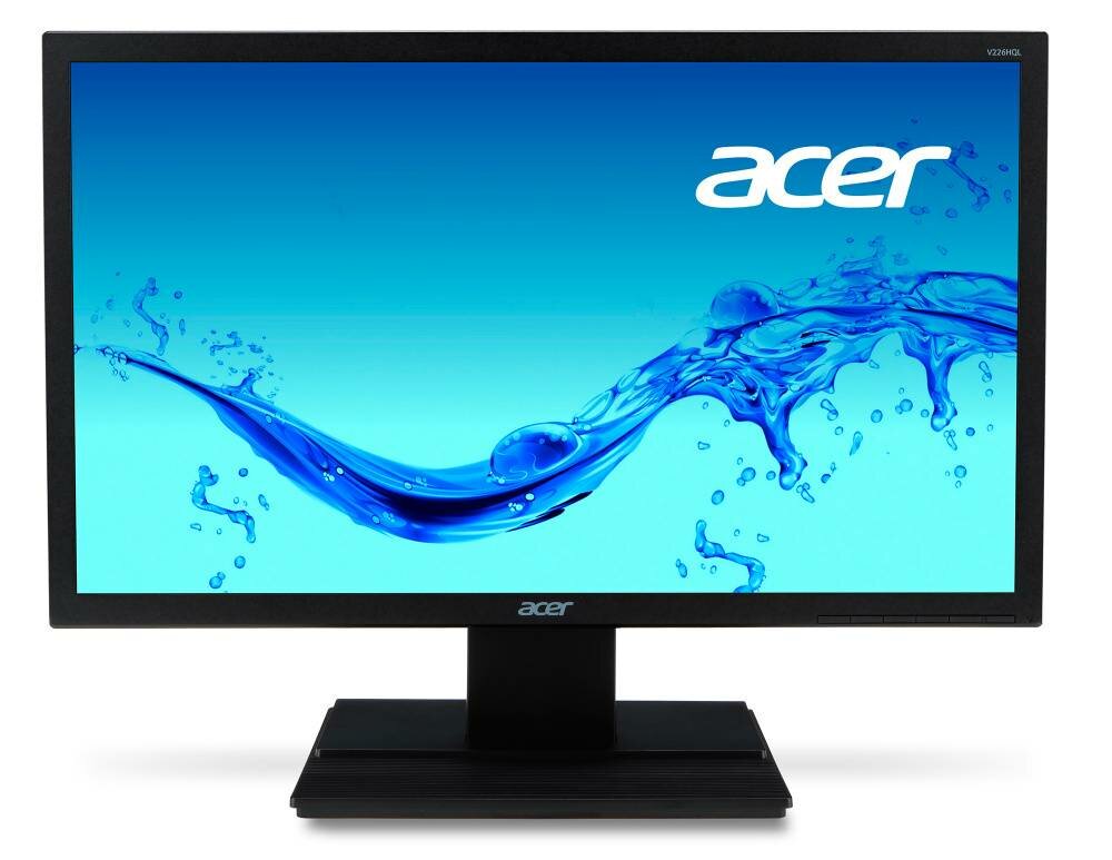 Монитор 21.5" Acer V226HQLBb, 1920х1080, 75 Гц, TN+FILM, черный (um.wv6ee.b08)