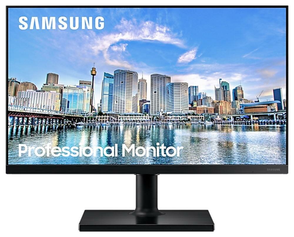 Монитор 27" Samsung F27T450FQI черный IPS 1920x1080 250 cd/m^2 5 ms HDMI DisplayPort Аудио USB LF27T450FQIXCI