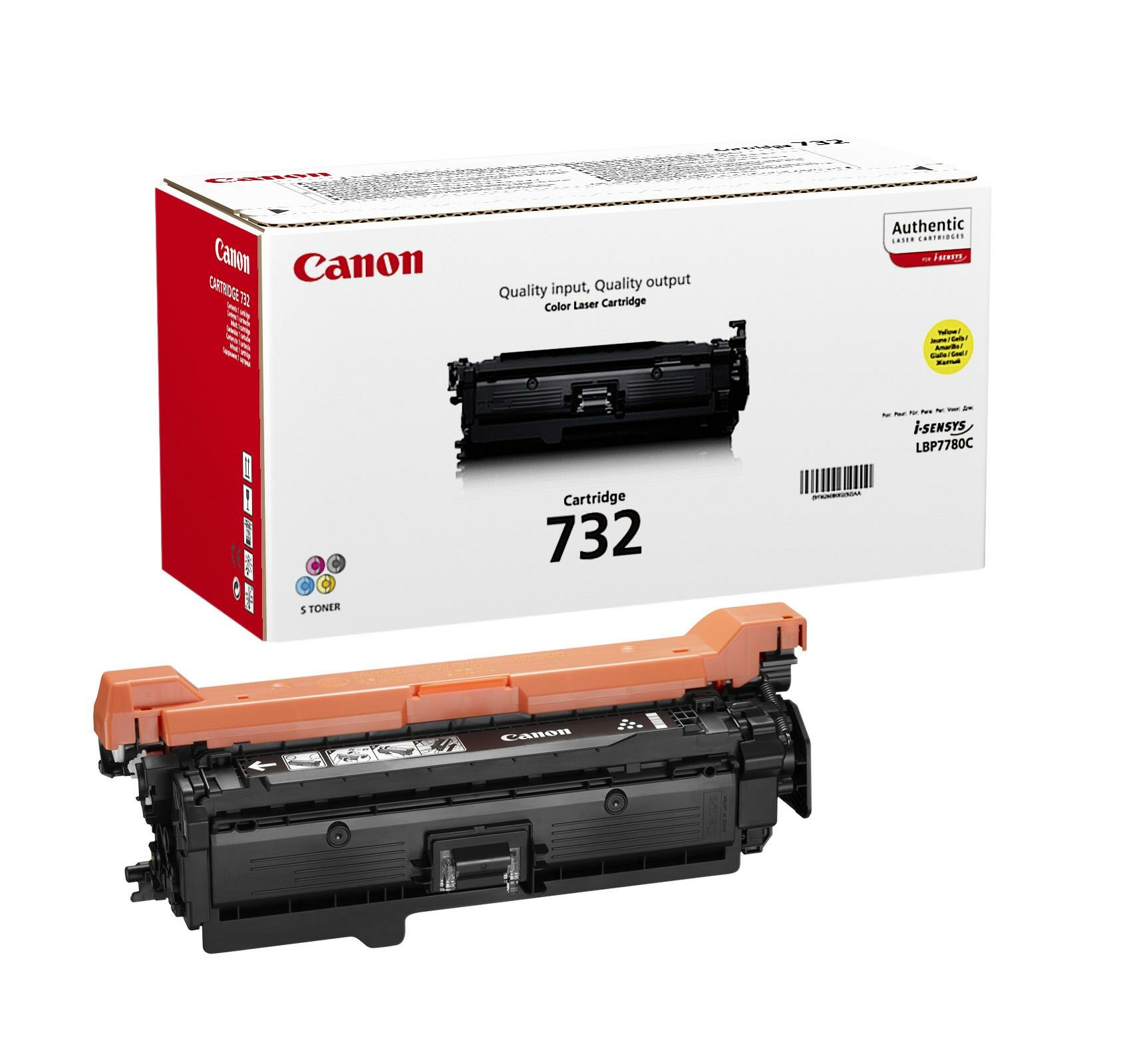 Картридж Canon 732Y 6400стр Желтый