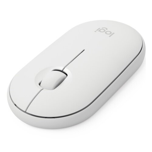 Мышь Logitech Pebble M350 Wireless Mouse White (910-005716)