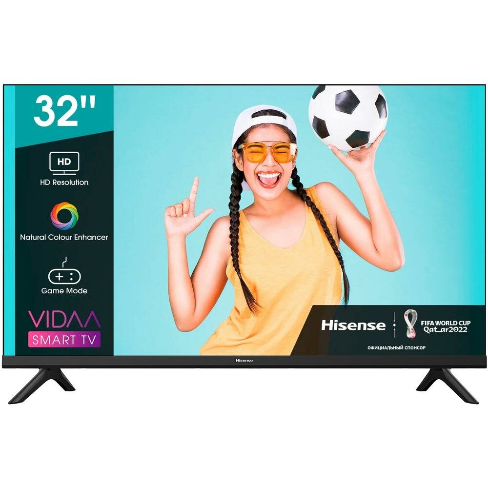 Телевизор ЖК Hisense 32" 32A4BG (HD 1366x768, Smart TV) черный